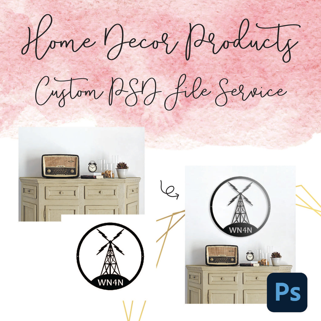 Home Decor Product PSD File